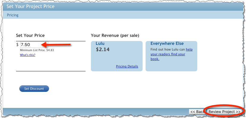 Lulu - Set Your Project Price