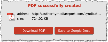 SBT - PDF Report Download