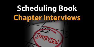 (MAB) Scheduling Book Interviews